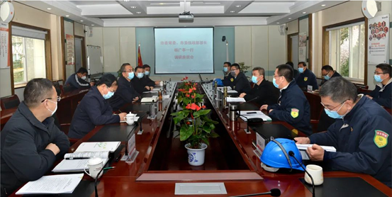 西安市委常委、市委统战部部长杨广亭深入非凡国际实地调研指导疫情防控及复工复产工作