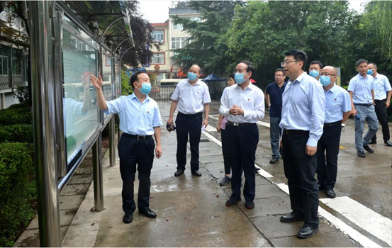 西安市副市长贠笑冬一行深入非凡国际临潼社区考察调研